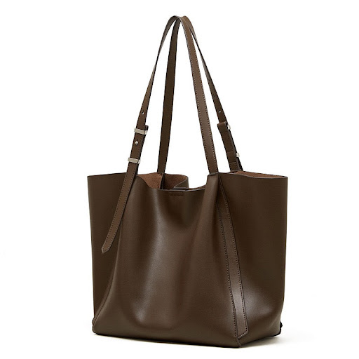 NYRA LEATHER TOTE